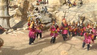 The Dogon Dama  Mask Dance [upl. by Ierdna390]