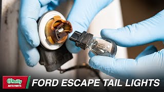 How To Replace Ford Escape Tail Lights [upl. by Anaitat]