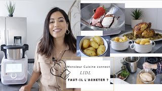 Repas avec le Robot Monsieur Cuisine Connect Lidl⎢Test amp Avis Produit⎢FAUTIL LACHETER [upl. by Hepsibah]