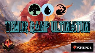 Mythic Rank w Temur Ultimatum Standard BO3  MTG Arena [upl. by Nicolau]