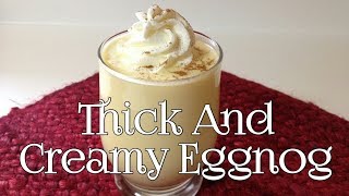 Eggnog Recipe nonalcoholic  Peaches and Cream [upl. by Imac66]