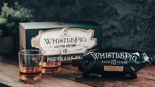 WhistlePig 10 Limited Edition PiggyBank Rye [upl. by Nelie73]