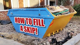 How to FILL A SKIP [upl. by Ynehpets]