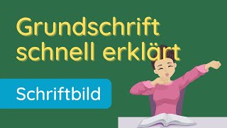 Grundschrift  schreiben lernen in der Schule [upl. by Mcginnis]