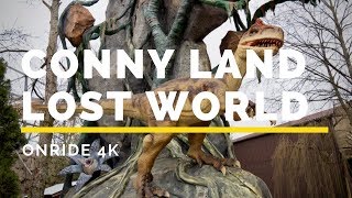 Conny Land  Lost World Onride 4K  2018 Version [upl. by Amairam128]