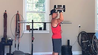 SingleArm Dumbbell Overhead Press [upl. by Kcire]