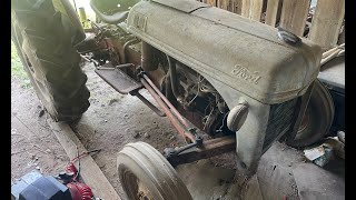 Rescuing A 1952 Ford 8n Tractor Sitting In A Barn… Will It Run [upl. by Iht]