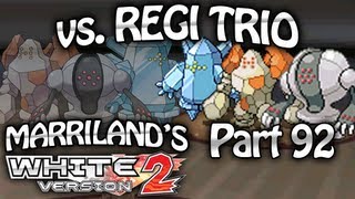 Pokemon White 2 Part 92 Regirock Regice amp Registeel [upl. by Enelram]