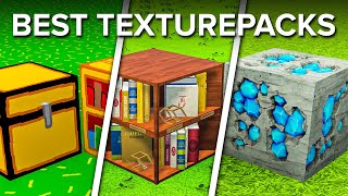 10 MUST TRY Texturepacks For Minecraft [upl. by Glaab]