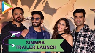 Simmba Official Trailer Launch FULL HD Video  Ranveer Singh Sara Ali Khan Sonu Sood [upl. by Ardet674]