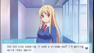 Sakurasou no pet na kanojo English Patched Game PSP Gameplay Part 1 [upl. by Mohkos]