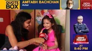 Exclusive Bajrangi Bhaijaans Harshaali Malhotra Interview [upl. by Eneli]