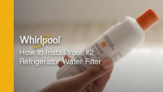 How to replace your Whirlpool® Refrigerator Filter  EveryDrop® Filter 2 [upl. by Norrv625]