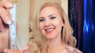 👗 Prom Dress Fitting 👗 ASMR ○ Measuring ○ Crinkling [upl. by Tomaso]