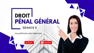 Droit Pénal Général  La qualification des infractions [upl. by Capone]