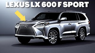 OFFICIAL New 2024 Lexus LX 600 F Sport First Look  Review  Interior amp Exterio [upl. by Hoon6]