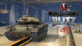 T49 152mm launcher  World of Tanks Blitz [upl. by Meneau465]