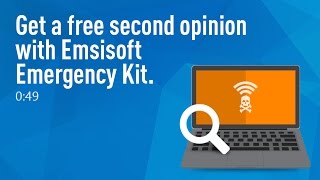 Get a free second opinion malware scan with Emsisoft Emergency Kit [upl. by Buckels]