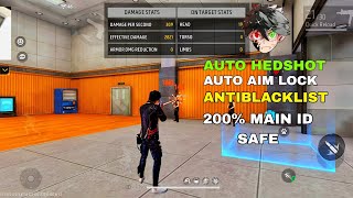 New 2025 Free Fire 100 Headshot Confirm File  Free Fire Max  Rank Working  Antiban File [upl. by Maris820]