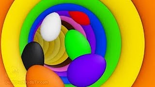 Magic 3D Indoor Playground Tunnel for Kids to LEARN COLORS Fun Cool Surprise Eggs Balls Part 2 [upl. by Goeselt689]