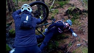 Amazing MTB Fails 2023  EXTREME MTB Crash Compilation 2023 [upl. by Anivlem]