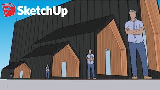 How to Scale Objects in SketchUp [upl. by Hillyer]