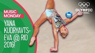 Yana Kudryavtsevas iconic Rhythmic Gymnastics performance at Rio 2016  Music Monday [upl. by Flodur880]