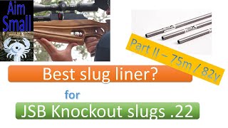 JSB Knock Out slugs in 22 with 216 vs 217 diameter [upl. by Gyasi]