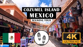 Cozumel  An Island off of Mexico  Walking Tour [upl. by Clari]