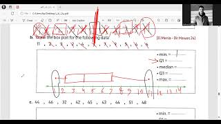 exploring box plot lesson 4 unit 6 grade 6 [upl. by Drusi613]