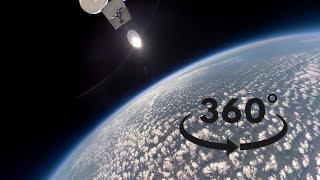 360 VR Hyperlapse launch to space  The world’s first hyperlapse spaceflight in 360° [upl. by Aicirtel]