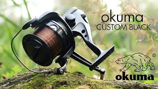 Лучшая бюджетная карповая катушка  Okuma Custom Black [upl. by Alamaj35]