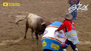 Freestyle Bullfighting  San Antonio Stock Show and Rodeo [upl. by Secilu488]