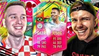 FIFA 19 CARNIBALL GABRIEL JESUS SQUAD BUILDER BATTLE vs GamerBrother🔥🔥 [upl. by Imaon849]