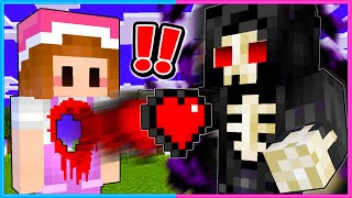 死神に心臓を奪われるマインクラフト😱❤【 マイクラ  Minecraft 】 [upl. by Robbin]