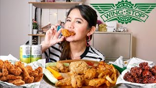 WINGSTOP MUKBANG  Shely Che [upl. by Syramad69]