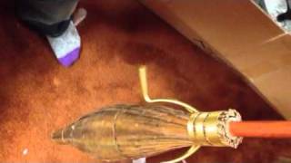 Harry Potter Nimbus 2000 Broom Replica Unboxing [upl. by Garnette]