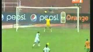 CAN 2012  ZAMBIAGHANA  Penalty raté de Asamoah Gyan [upl. by Philipps]