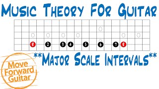 Music Theory for Guitar – Major Scale Intervals [upl. by Charlene]