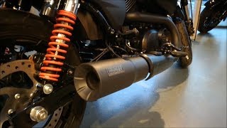 WOW The Best Harley 750 Street Rod Sound [upl. by Vasos]