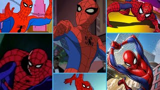 Todas as aberturas das animações do HomemAranha  All openings in the SpiderMan animated series [upl. by Eatnoid612]