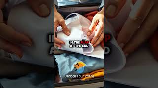 ✈️ Top TRAVEL HACK to Fold Clothes and SAVE SPACE 🧳  Maximize Your Packing Space [upl. by Patrica]