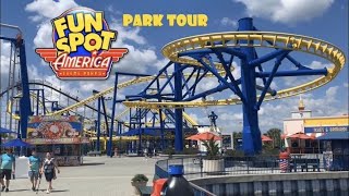 FULL PARK TOUR of Fun Spot America Orlando [upl. by Easton]