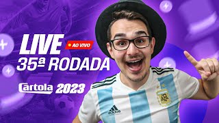 LIVE DICAS 35 RODADA  CARTOLA FC 2023  BORA ATUALIZAR OS TIMES [upl. by Lubeck975]