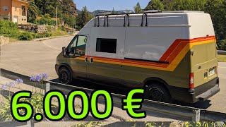 Van Tour Camperización completa por 6000€  Furgoneta Camperizada Ford Transit [upl. by Bolte]