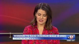 Missouri to raise minimum wages in 2023 [upl. by Enej]