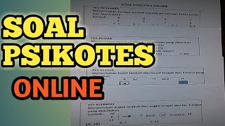 Psikotes kerja Online [upl. by Marmaduke734]