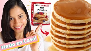 Haz tu propia quotmezcla rápidaquot para Pancakes Saludables en casa  Auxy [upl. by Dera]