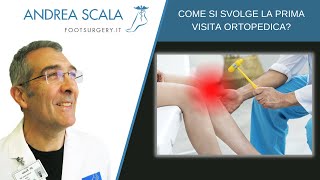 Come si svolge la prima visita ortopedica  Cosa controlla un ortopedico  Dott Andrea Scala [upl. by Pyle32]