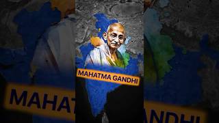 Life journey of Gandhi ji by Map  Nav Yadav shorts gandhiji [upl. by Vasilek220]